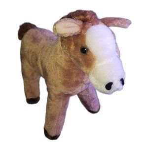 Dakin 1979 Butterscotch Palomino Pony Horse Vintage Stuffed Animal Plush 12"